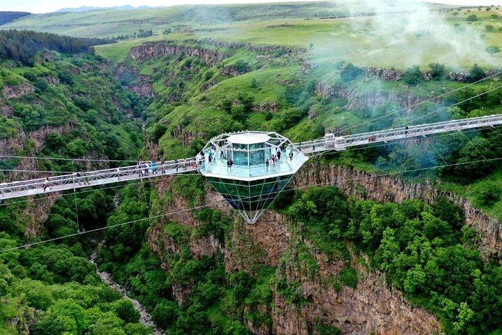 Tur til Diamond Bridge og Dashbashi Canyon