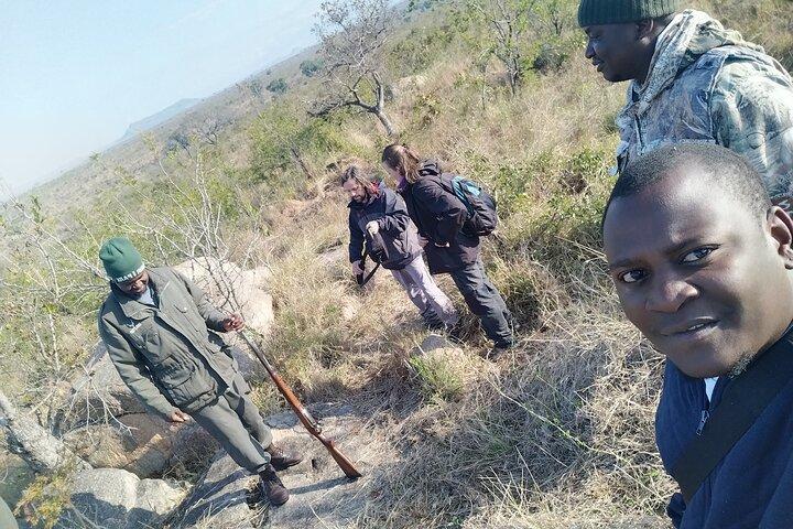 Caminhada matinal do Parque Nacional Kruger mínimo 4 pessoas