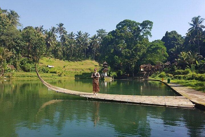 Bali ATV combinado com lago Mumbul e floresta de macacos Sangeh
