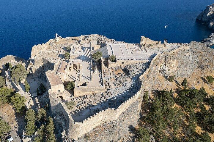 Acropolis of Lindos E-billet med lydtur på din telefon