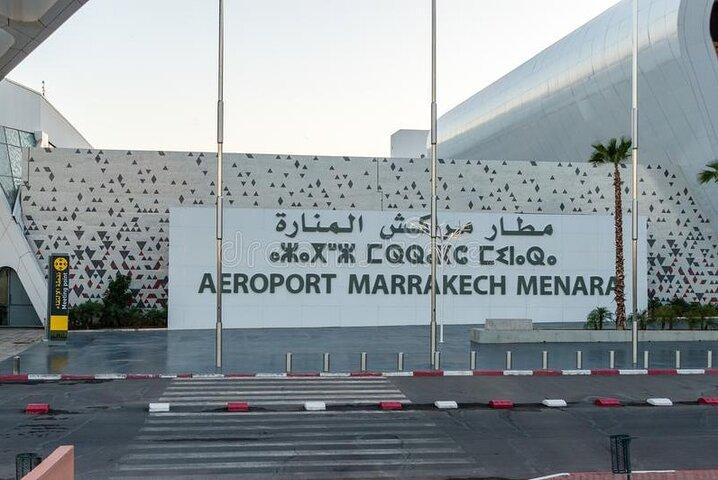Privétransfer van Marrakech naar de luchthaven – probleemloze rit!