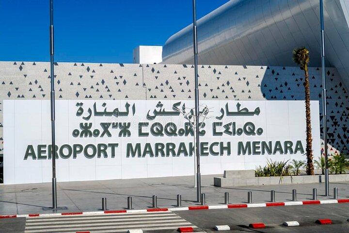 Privétransfer van Marrakech naar de luchthaven – probleemloze rit!