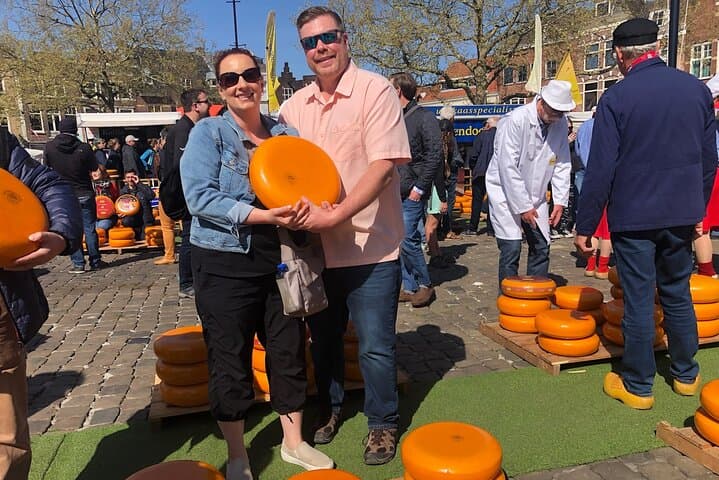 Kinderdijk Windmills, Gouda City & Cheese Farm visit