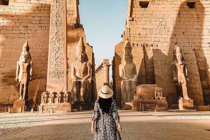 Private half Day Tour to East Bank in Luxor with Nile boat trip