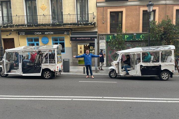 Tour Privado en Tuk Tuk Panorámico en Madrid