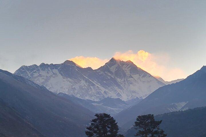 Trekking con vista sull'Everest