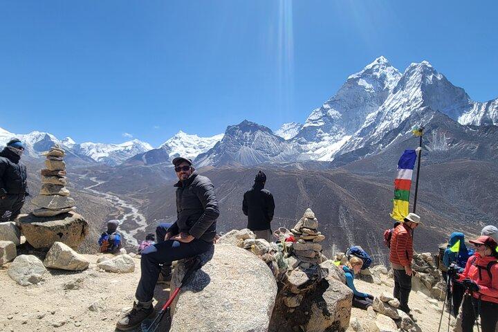 Trekking con vista sull'Everest