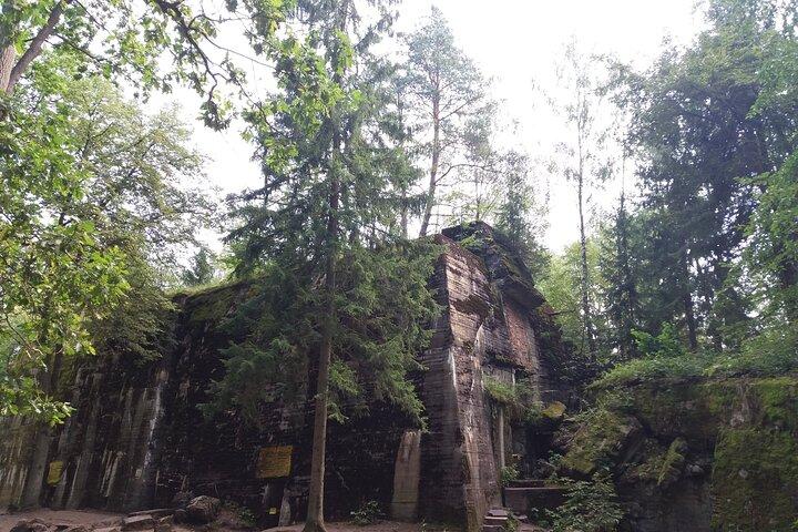 Vanaf Warschau dagtour naar Wolf's Lair, Hitler's hoofdkwartier met de auto