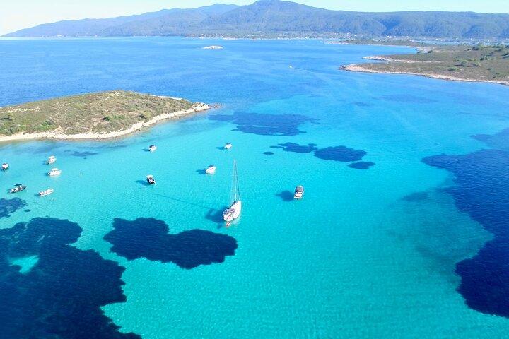 Private Bootsfahrt in Chalkidiki, Griechenland