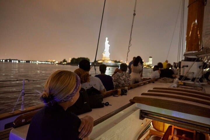 New York City Skyline Night Sailboat Tour