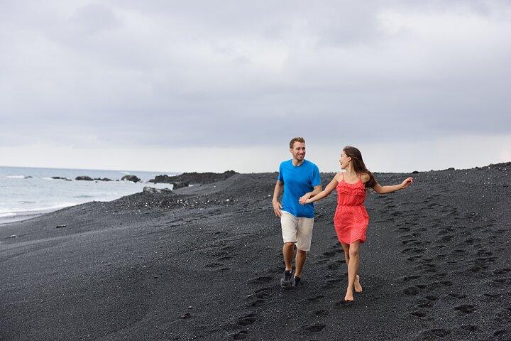 Escursione a Hilo Shore : Vulcano Safari Grotte di lava e sabbia nera