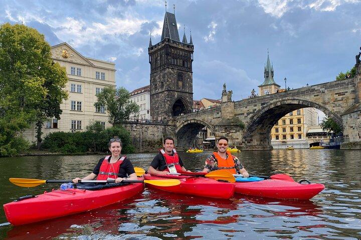 Excursão de caiaque em Praga no centro da cidade - 2 horas