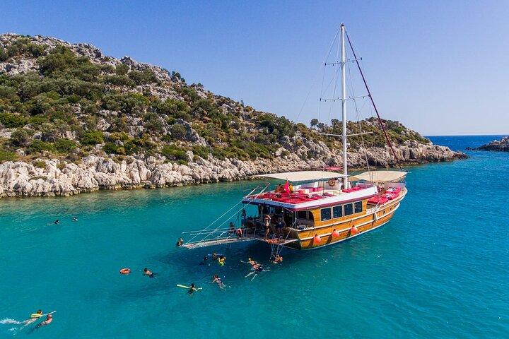 Kas: Excursion d'une journée sur l'île de Kekova