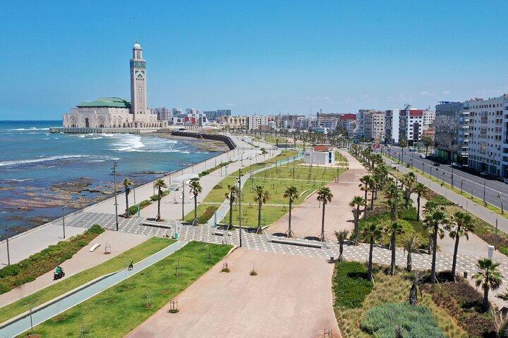 Visite guidée de Casablanca avec billet pour la mosquée Hassan II inclus