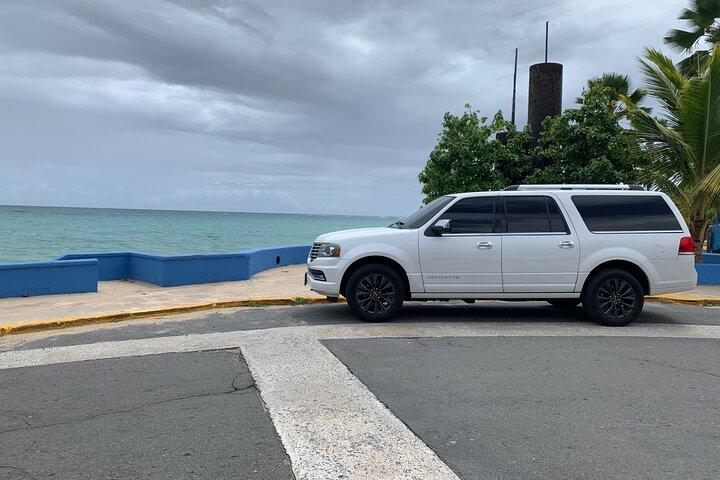 Transfer privato-TO o FROM: SJUaeroporto, crociera, alberghi Porto Rico