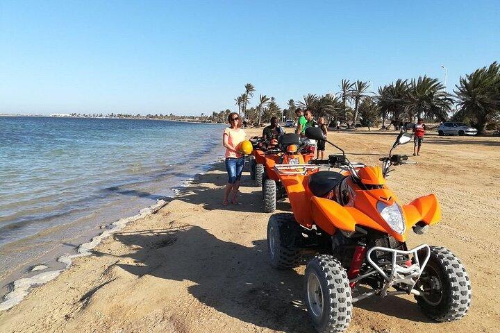 Privé quadrit van 3 uur op het eiland Djerba