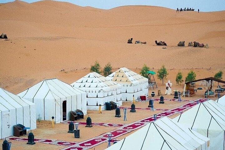 Deserto del Sahara di lusso Da Fez ritorno a fez o marrakech durante la notte