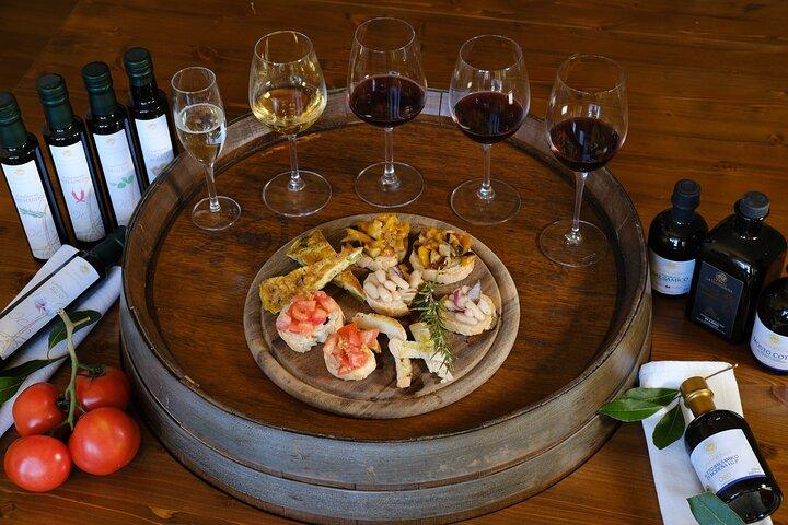スーパートスカーナ&IGTワイン、エボオイル&バルサミコ酢の試飲
