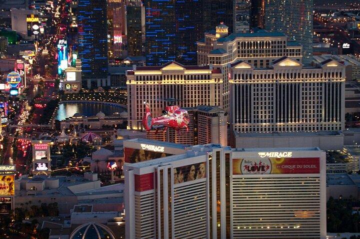 Las Vegas Strip Nachtflug mit Foodie Tour