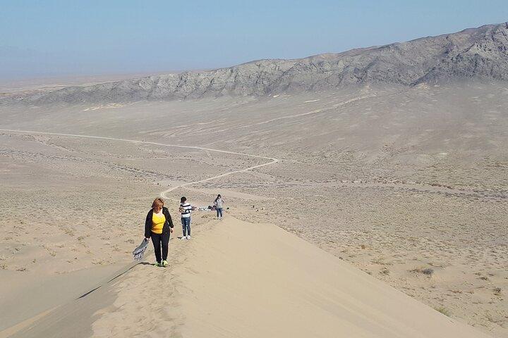 Altyn Emel. Dune chantante. excursion d'une journée