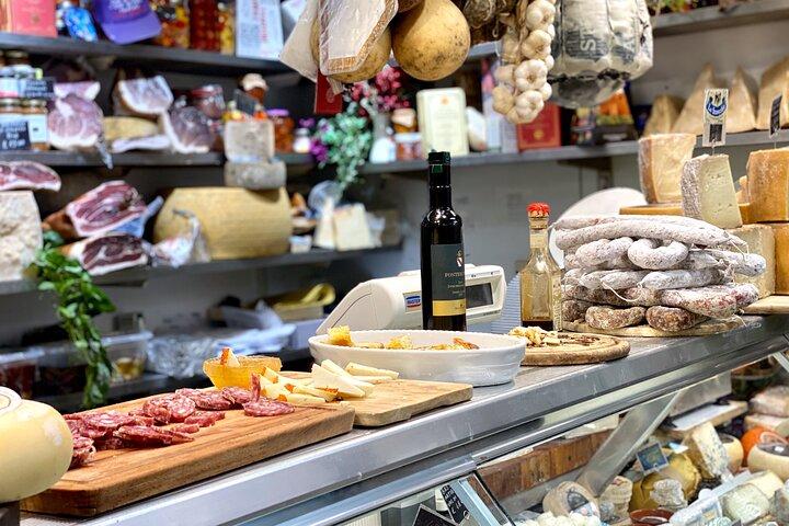 フィレンツェのおいしい屋台料理とガイド付き市内散策