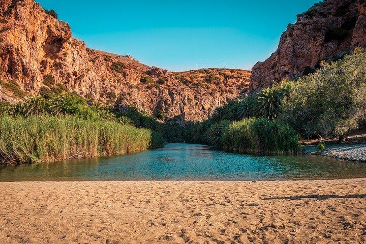 Tagestour zum Preveli Tropical Beach und Palm Forest von Heraklion