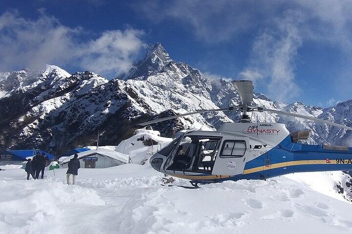 Experimente Annapurna em um dia: passeio de helicóptero