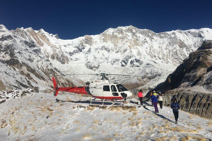 Experimente Annapurna em um dia: passeio de helicóptero