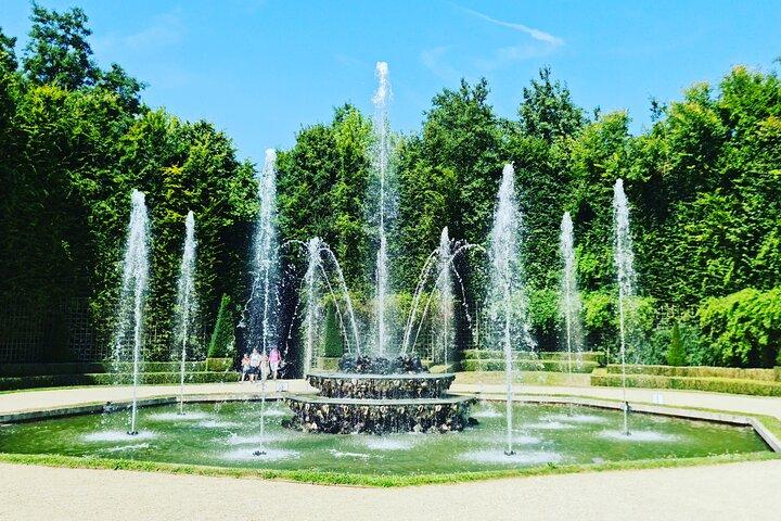 Versailles Golf Warenkorb Führung und romantisches Boot mit Champagner