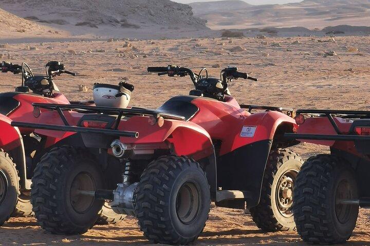 Ochtend quad woestijnsafari in Egypte