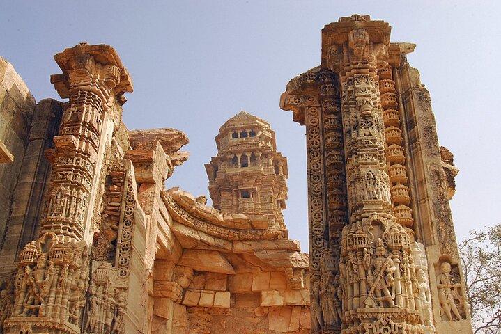 Von Udaipur nach Jaipur über eine Führung durch das Chittorgarh Fort