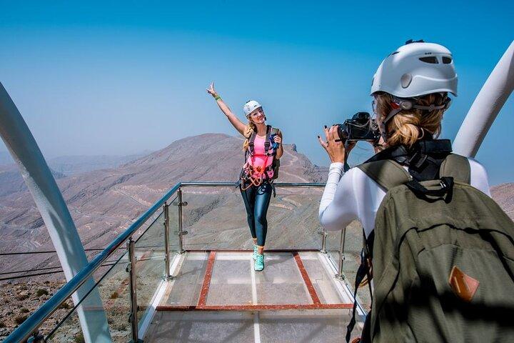 Jebel Jais Sky Tour - La plus longue excursion en tyrolienne au monde au départ de Dubaï