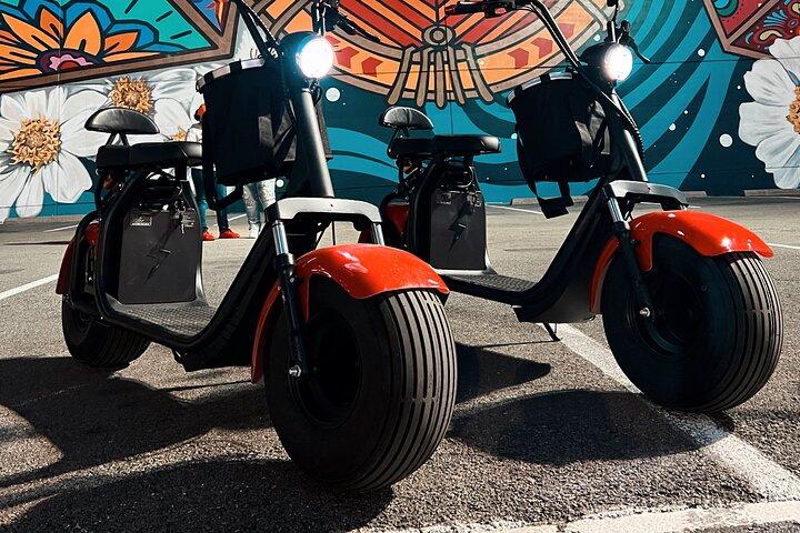 2-timers leje af scooter med fedtdæk i Dallas