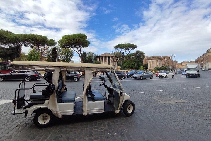 3 - Tour de Catacumbas y Appian Way Park en Golf Car Pickup