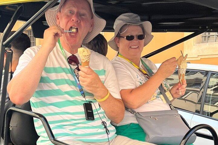3 - Tour de Catacumbas y Appian Way Park en Golf Car Pickup