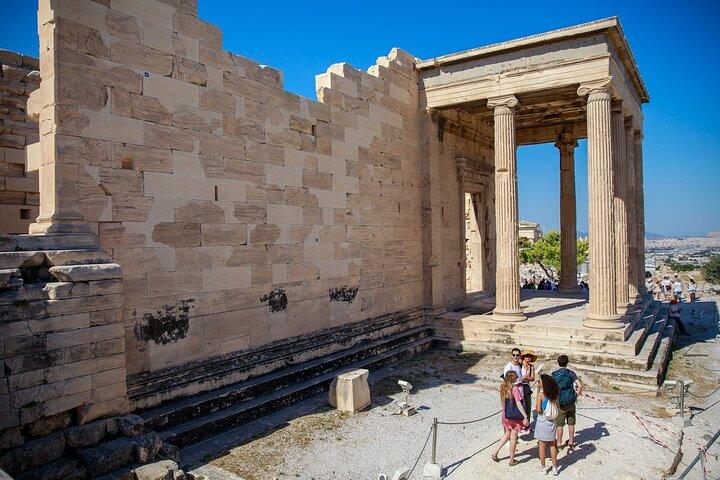 Excursion en bord de mer à Athènes : promenade pédestre privée à l'Acropole