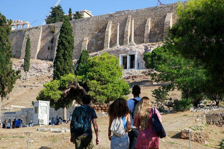 Excursion en bord de mer à Athènes : promenade pédestre privée à l'Acropole