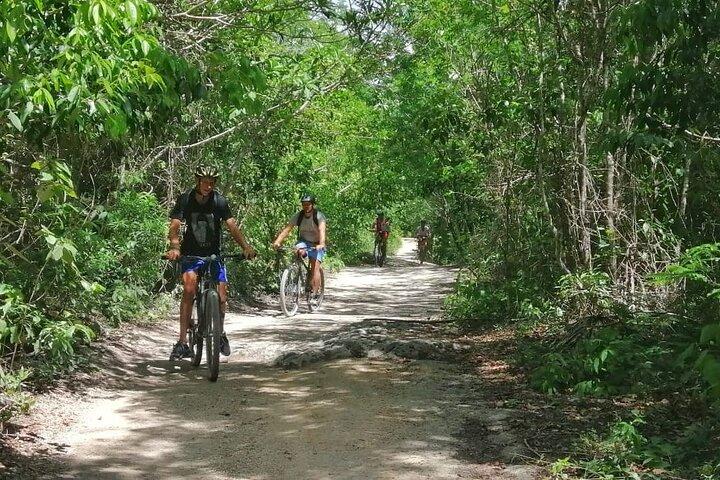 Jungle Bike Tour de Playa del Carmen avec Cenote Swim