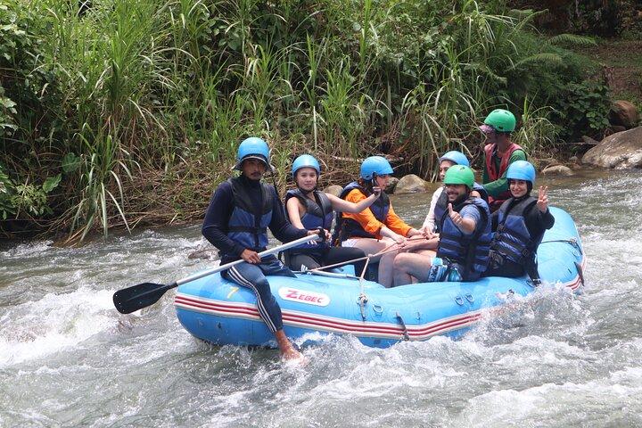 Aventura em Phuket com rafting, caverna de macacos e tirolesa + quadriciclo opcional