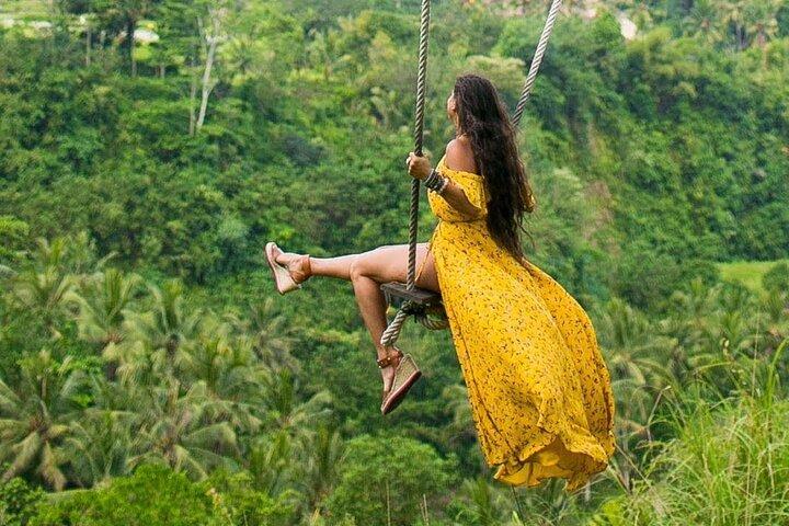 Trekking al vulcano Bali Swing Ubud e alla foresta di bambù