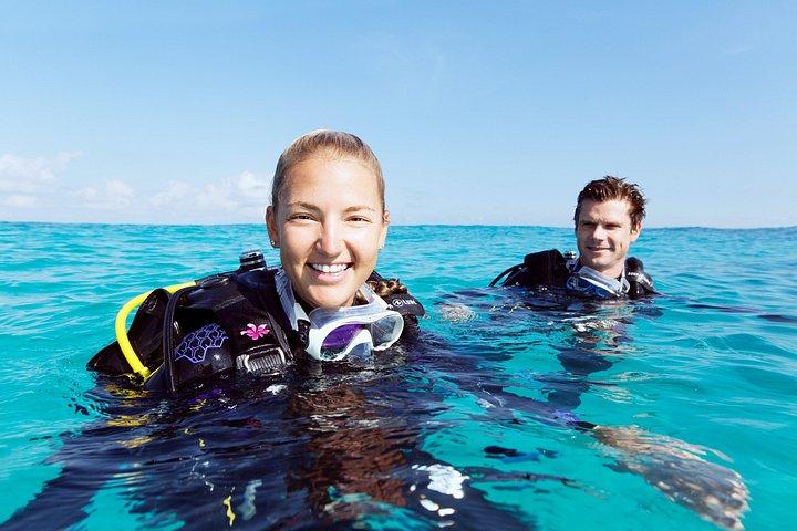 ドバイでの 4 日間の認定 PADI オープン ウォーター スキューバ ダイバー