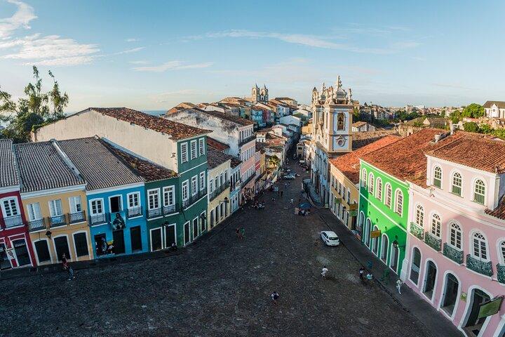 Ankomst eller avgång delad transfer från flygplatsen till hotell i Salvador