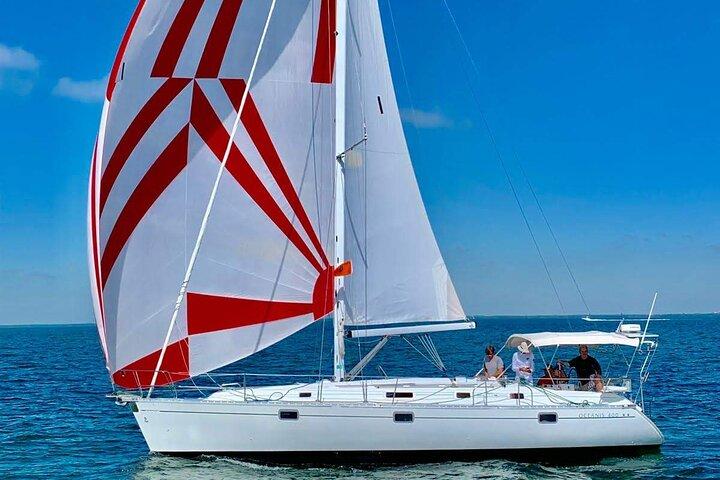 Privates Segeln in der Miami Bay - Biscayne Bay