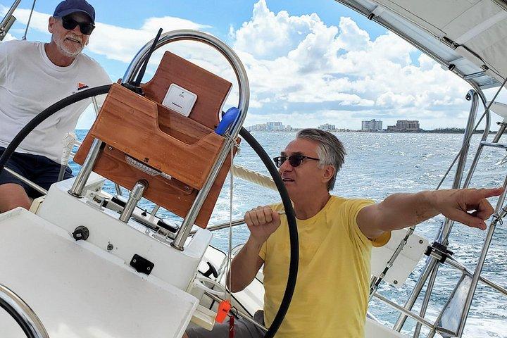 Vela privata sulla baia di Miami - Biscayne Bay