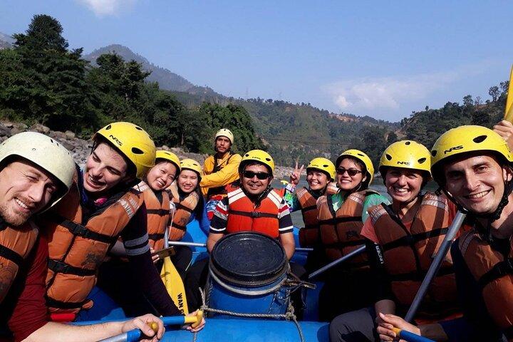 1 notte 2 giorni di rafting sul fiume Trishuli da Kathmandu con auto privata