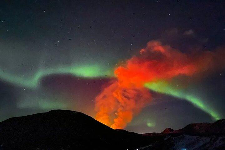 Volcano Hike & Northern Lights Combo Tour
