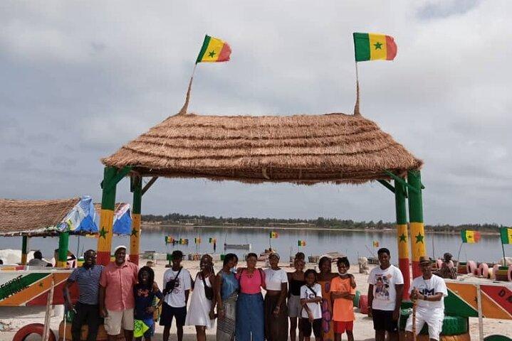 Tour privado do lago rosa a partir de Dakar
