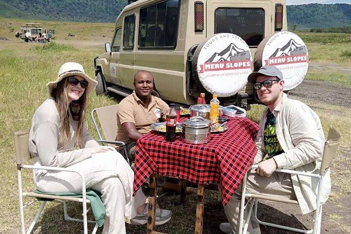 3 Dagar Serengati och Ngorongoro back Privat rundtur och safari