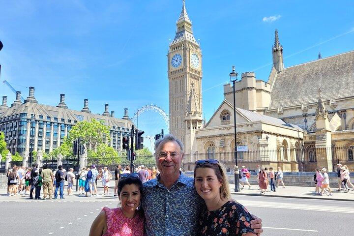 Excursion privée d'une journée à Londres à pied et transports en commun