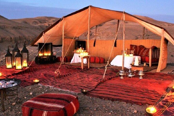Agafay Desert-zonsondergangtrip met diner